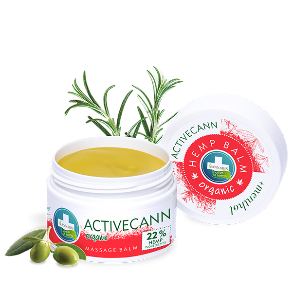 ANNABIS ACTIVECANN Био мехлем +ментол при болки в мускулите